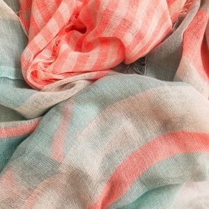 Striped infinity scarf-NWOT